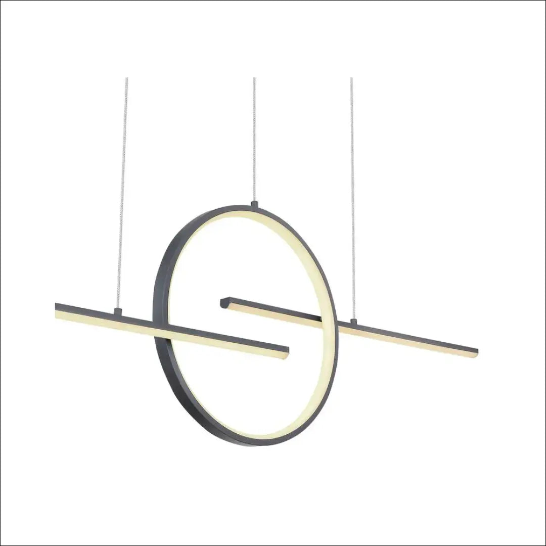 Pakabinamas LED šviestuvas DI9682 - €148 Save 55% 100-200, __label:Pristatymas 1-2 d.d., color-pilka, interjeras,