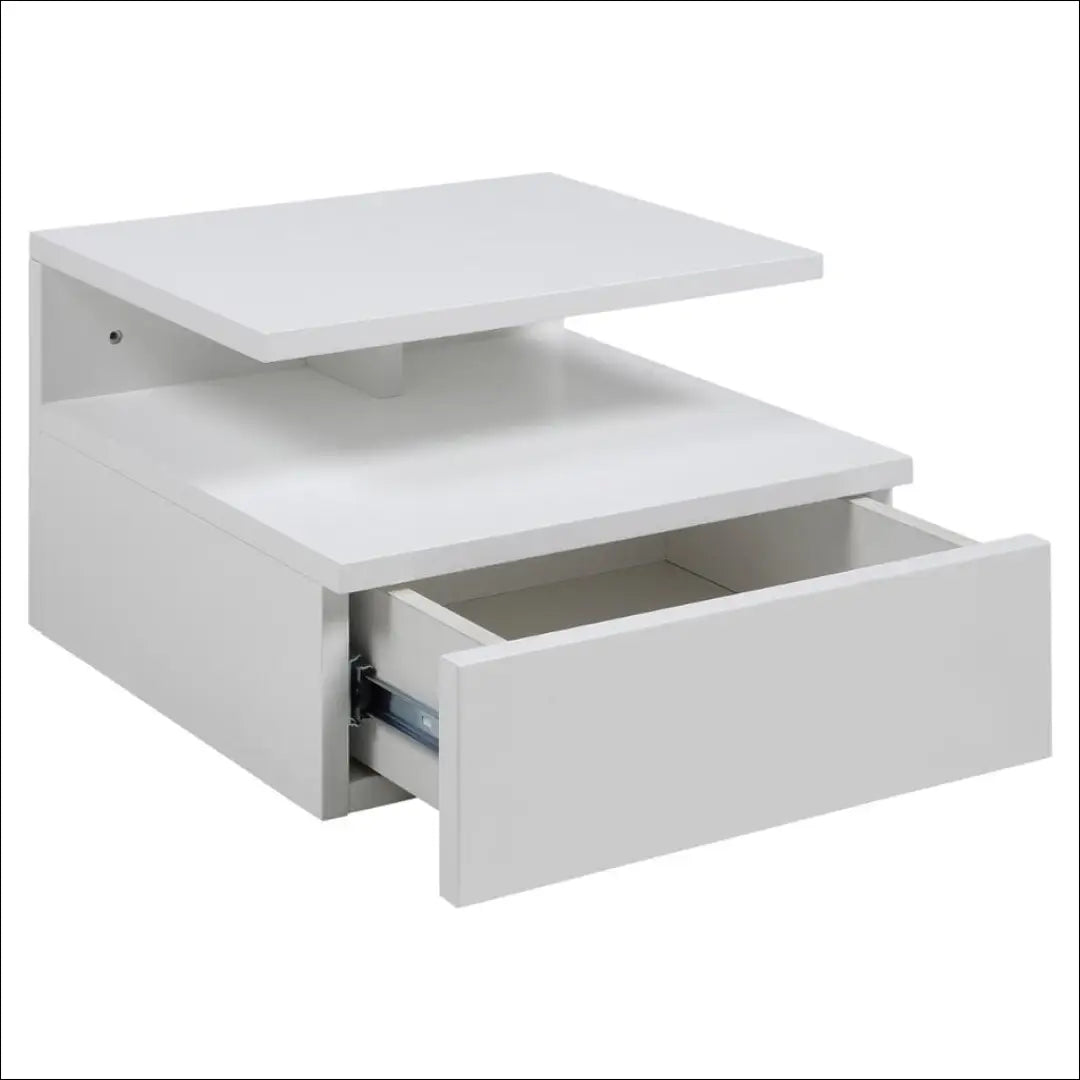 Pakabinamas naktinis staliukas GI642 - €32 Save 50% 25-50, __label:Pristatymas 1-2 d.d., color-balta, material-mdf,