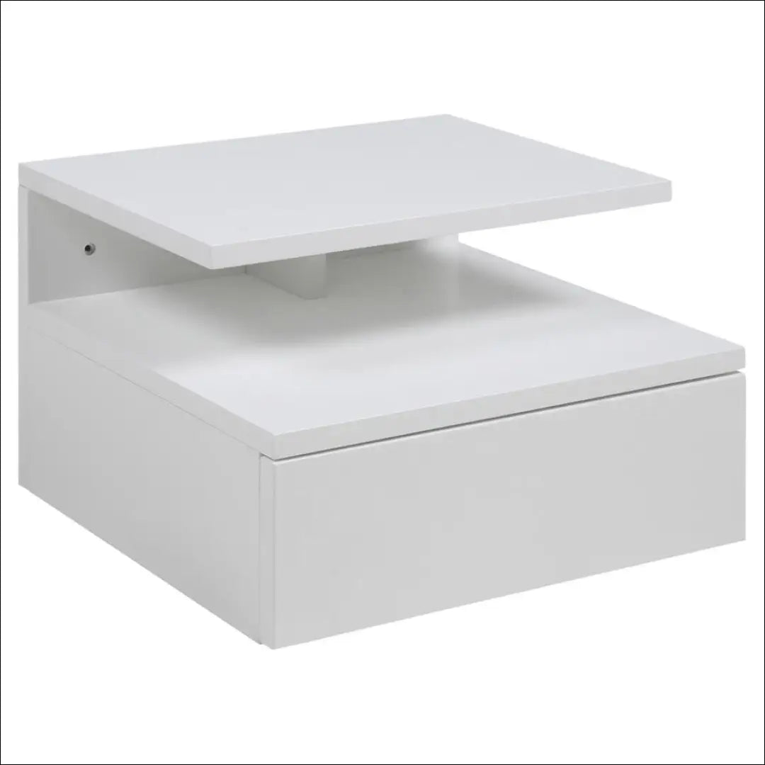Pakabinamas naktinis staliukas GI642 - €32 Save 50% 25-50, __label:Pristatymas 1-2 d.d., color-balta, material-mdf,
