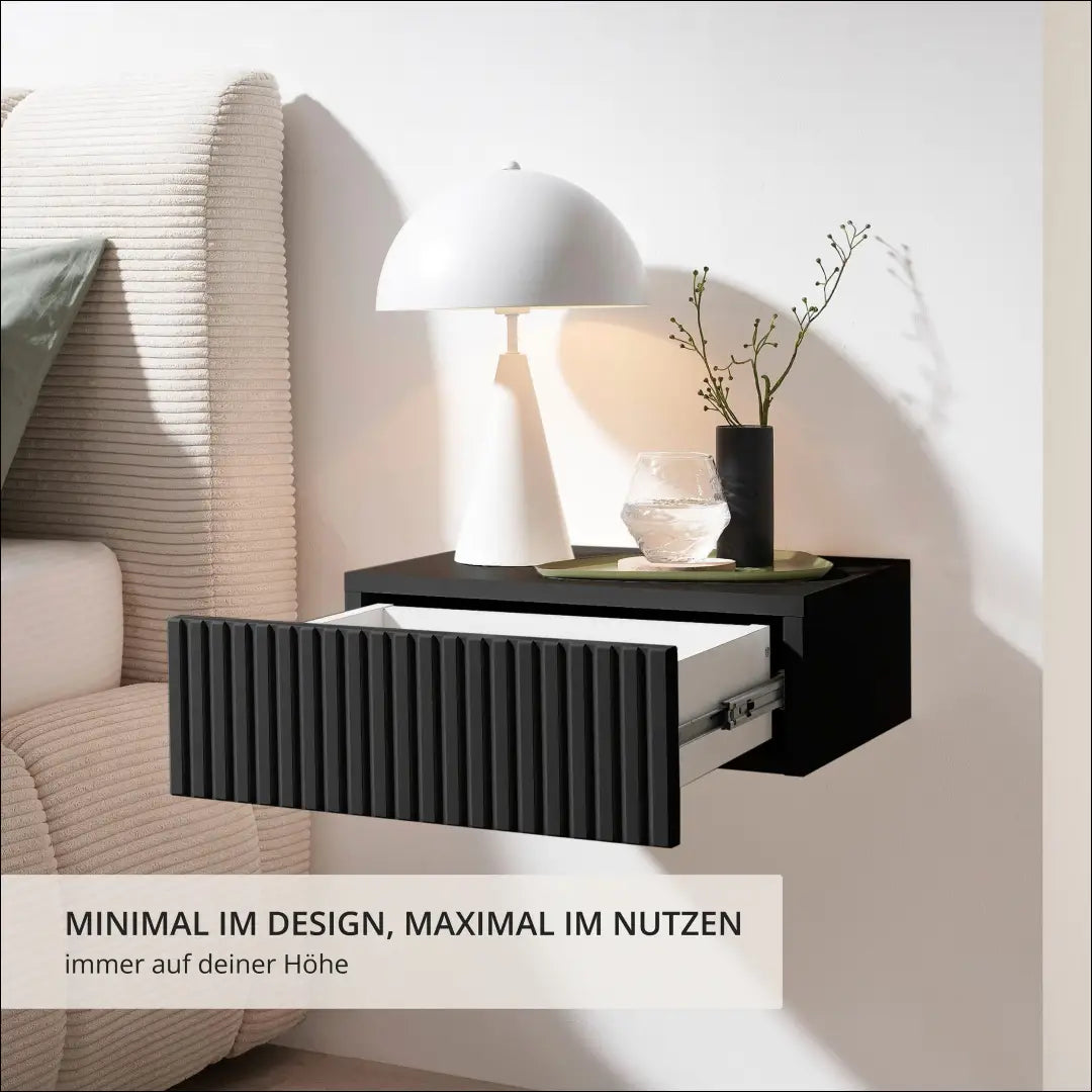 Pakabinamas naktinis staliukas GI828 - €53 Save 50% 50-100, __label:Pristatymas 1-2 d.d., color-pilka,