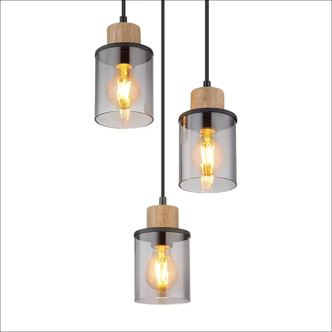 Pakabinamas šviestuvas DI10036 - €12 Save 80% __label:Pristatymas 1-2 d.d., color-juoda, color-ruda, material-mediena,