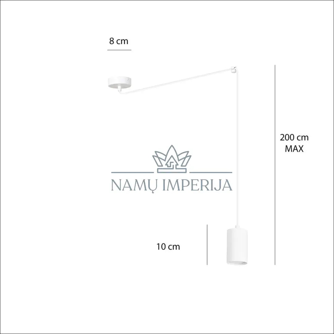Pakabinamas šviestuvas DI10049 - €23 Save 50% __label:Pristatymas 1-2 d.d., color-balta, interjeras,