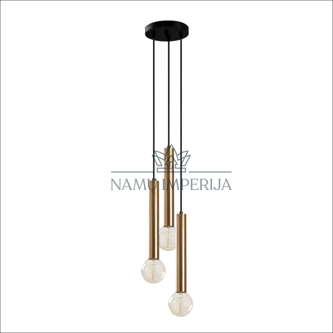 Pakabinamas šviestuvas DI10104 - €40 Save 50% 25-50, __label:Pristatymas 1-2 d.d., color-auksine, color-juoda,