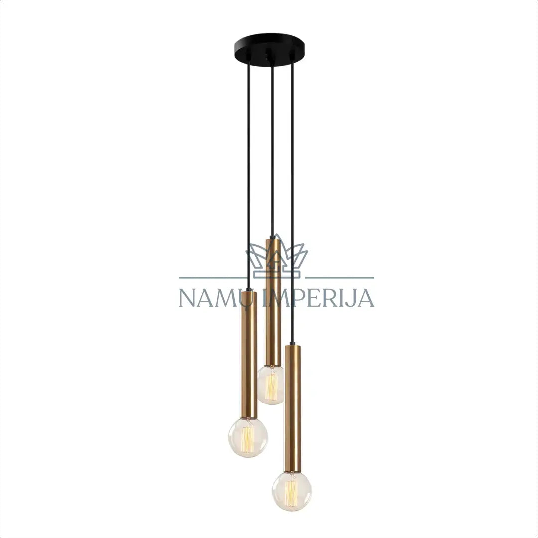 Pakabinamas šviestuvas DI10104 - €40 Save 50% 25-50, __label:Pristatymas 1-2 d.d., color-auksine, color-juoda,