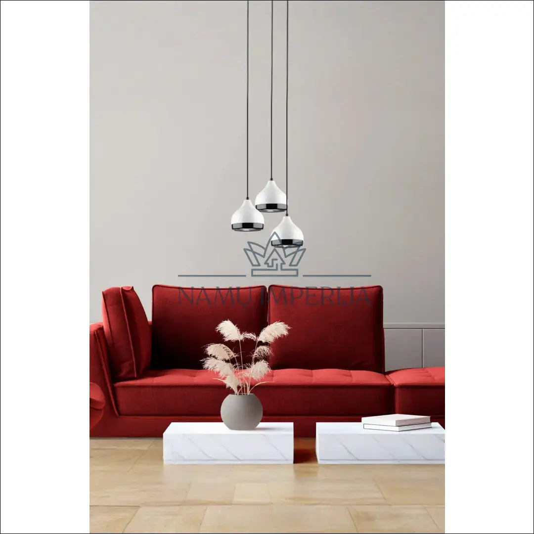 Pakabinamas šviestuvas DI10136 - €44 Save 50% 25-50, __label:Pristatymas 1-2 d.d., color-balta, color-juoda, interjeras