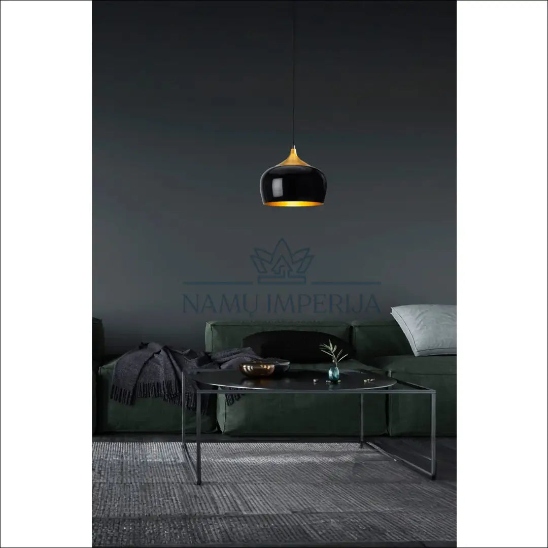 Pakabinamas šviestuvas DI10202 - €50 Save 50% 50-100, __label:Pristatymas 1-2 d.d., color-auksine, color-juoda,