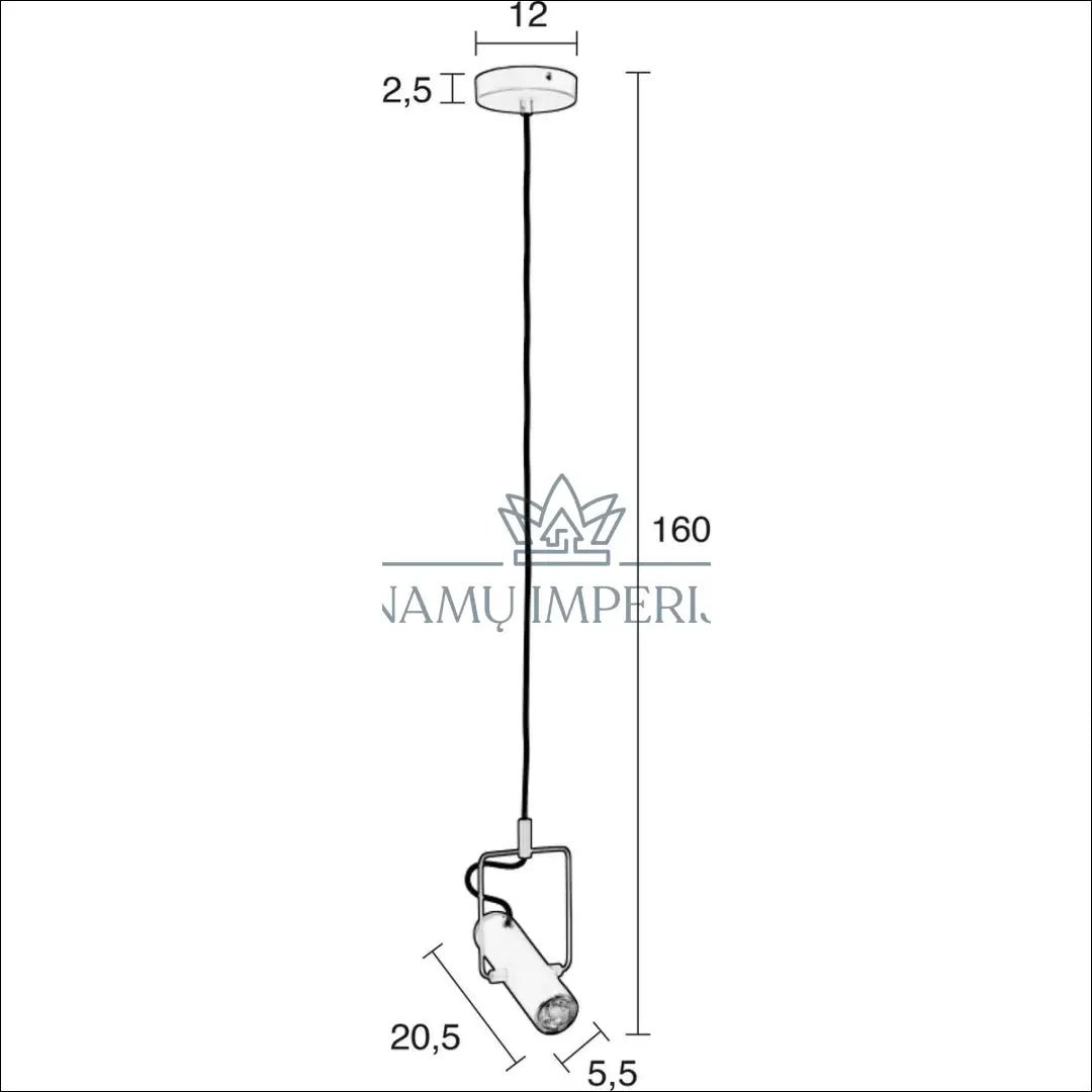 Pakabinamas šviestuvas DI10204 - €48 Save 50% 25-50, __label:Pristatymas 1-2 d.d., color-juoda, interjeras,