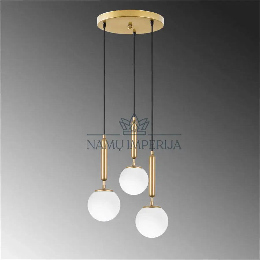 Pakabinamas šviestuvas DI10222 - €87 Save 50% 50-100, __label:Pristatymas 1-2 d.d., color-auksine, color-balta,