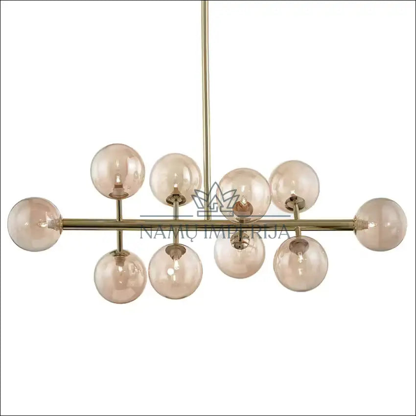 Pakabinamas šviestuvas DI10232 - €94 Save 50% 50-100, __label:Pristatymas 1-2 d.d., color-auksine, color-ruda,