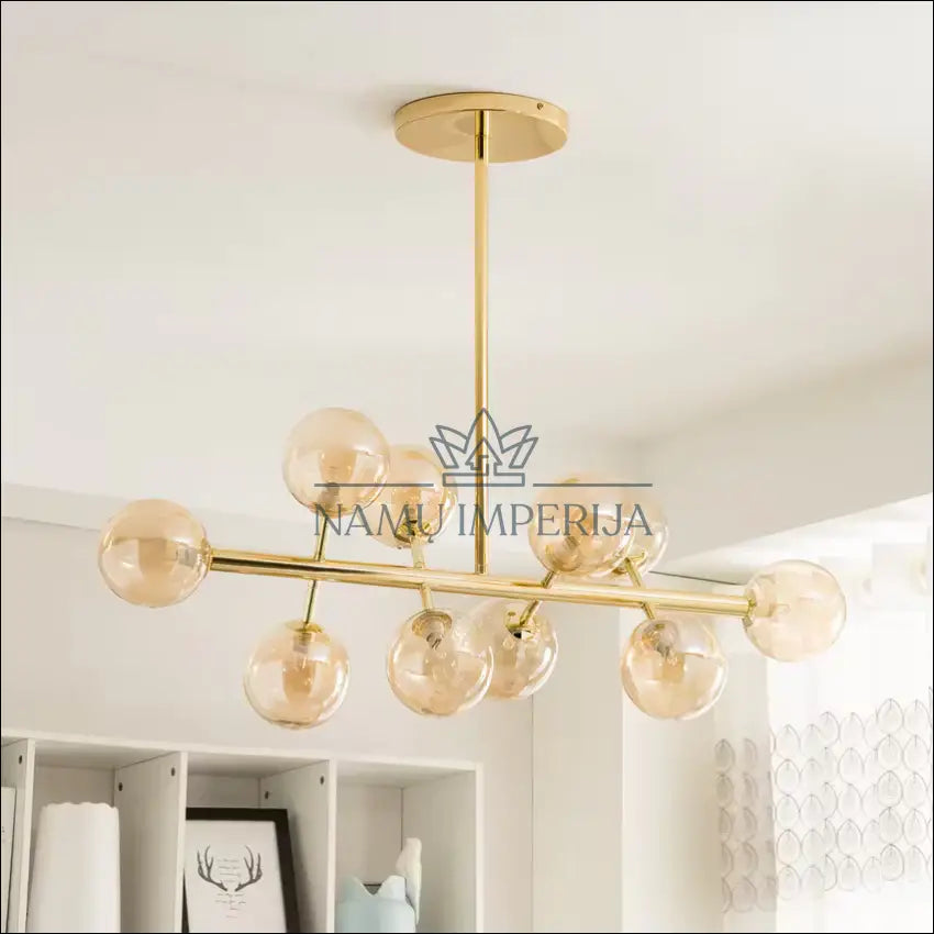 Pakabinamas šviestuvas DI10232 - €94 Save 50% 50-100, __label:Pristatymas 1-2 d.d., color-auksine, color-ruda,