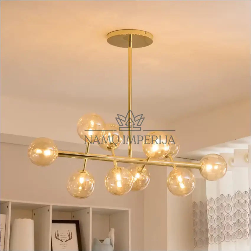 Pakabinamas šviestuvas DI10232 - €94 Save 50% 50-100, __label:Pristatymas 1-2 d.d., color-auksine, color-ruda,