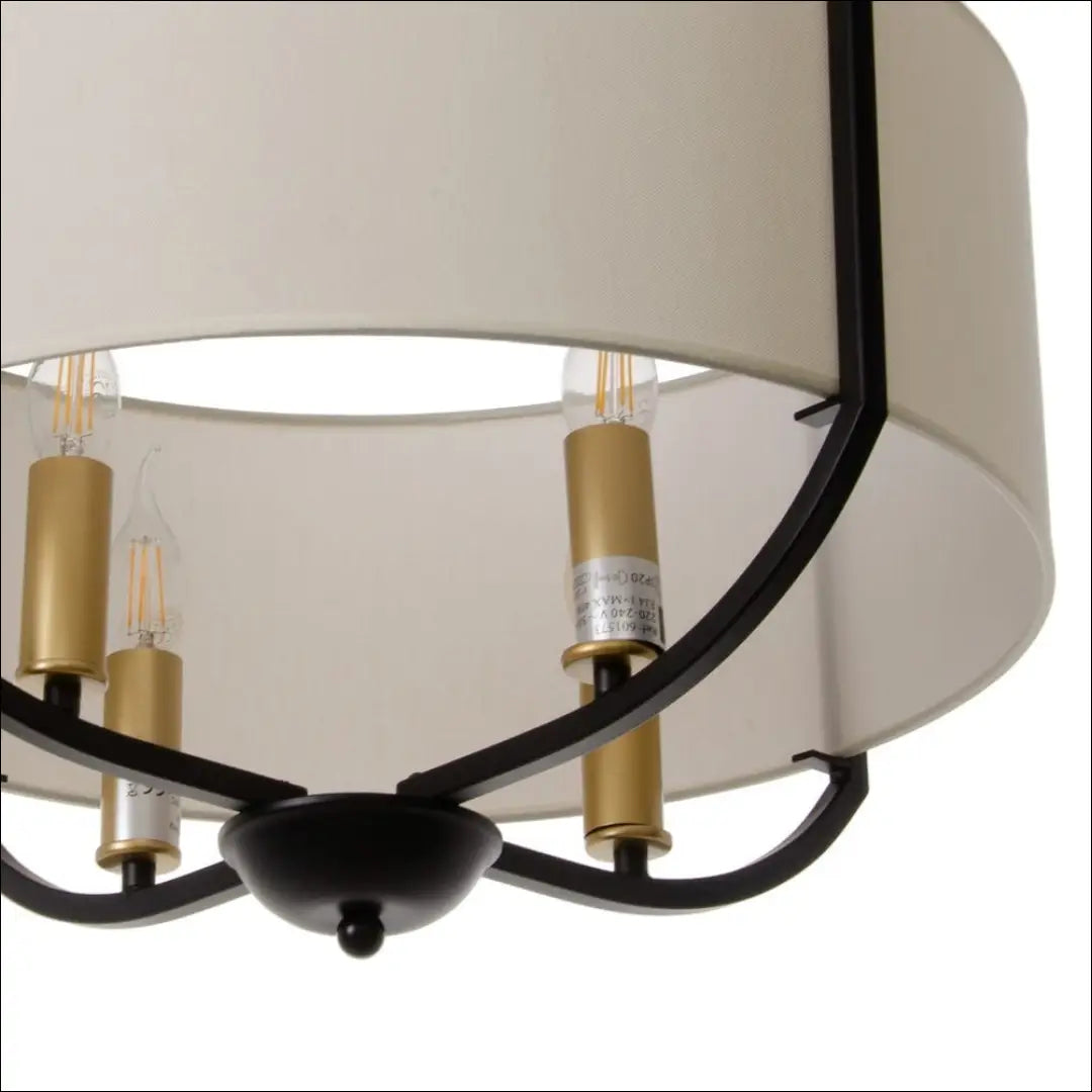 Pakabinamas šviestuvas DI10240 - €119 Save 55% 100-200, __label:Pristatymas 1-2 d.d., color-auksine, color-juoda,