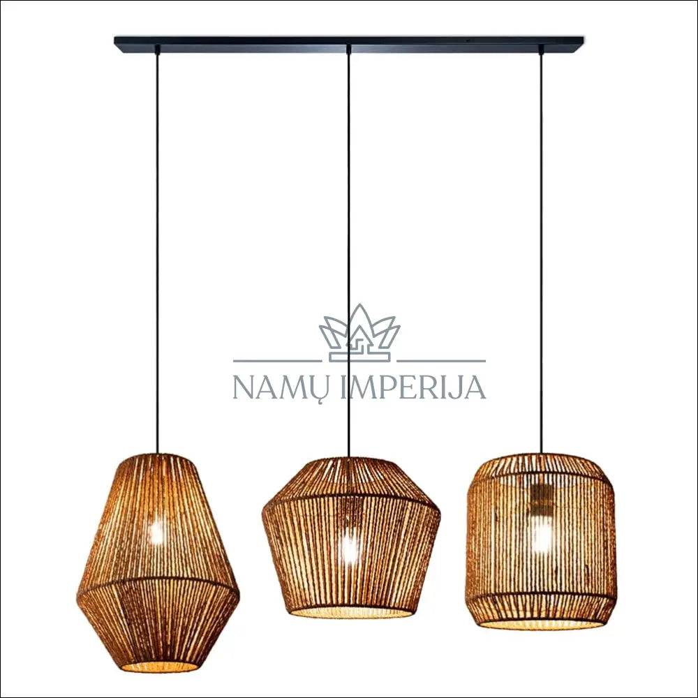 Pakabinamas šviestuvas DI10275 - €74 Save 50% 50-100, __label:Pristatymas 1-2 d.d., color-juoda, color-ruda, interjeras