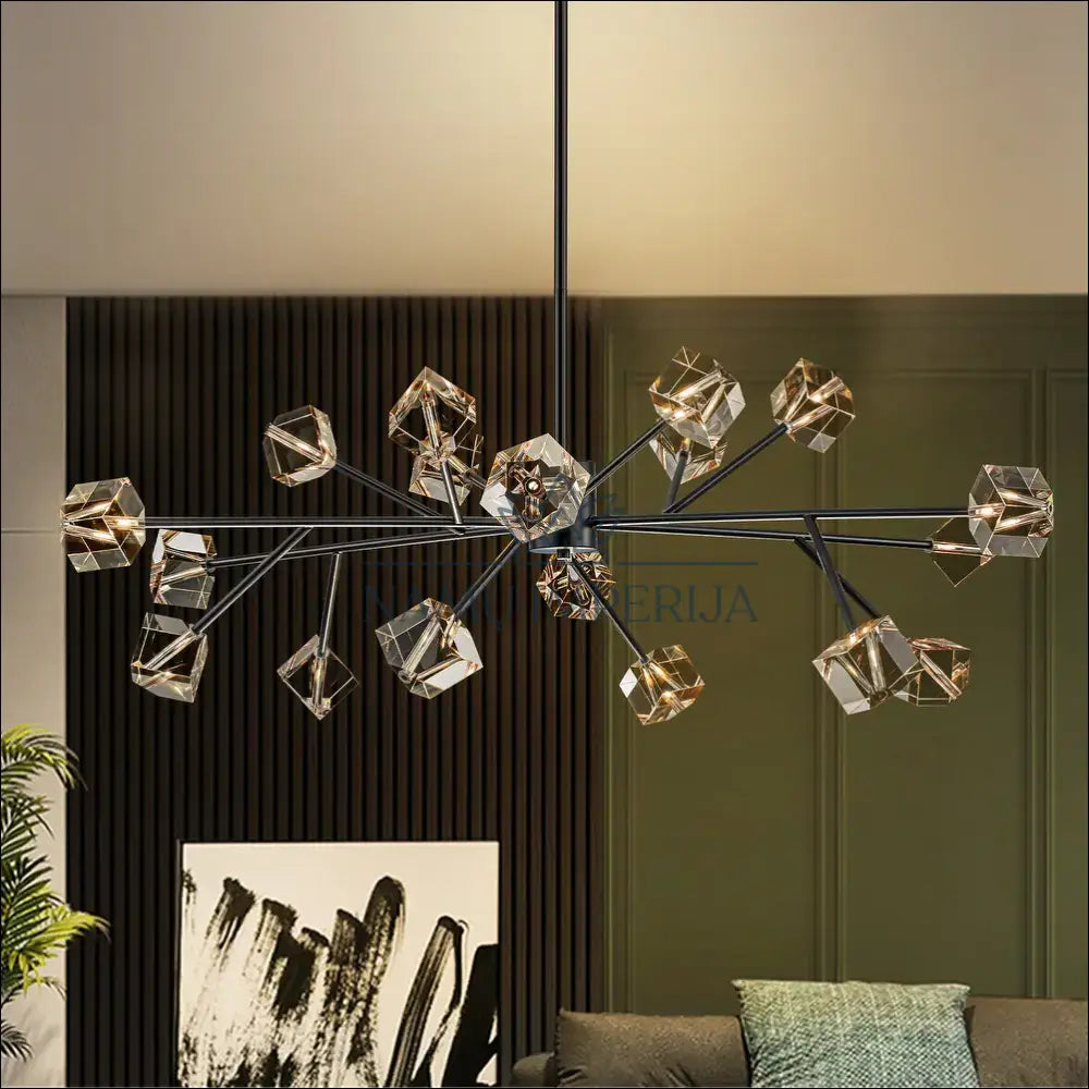 Pakabinamas šviestuvas DI10317 - €220 Save 50% __label:Pristatymas 1-2 d.d., color-juoda, interjeras,