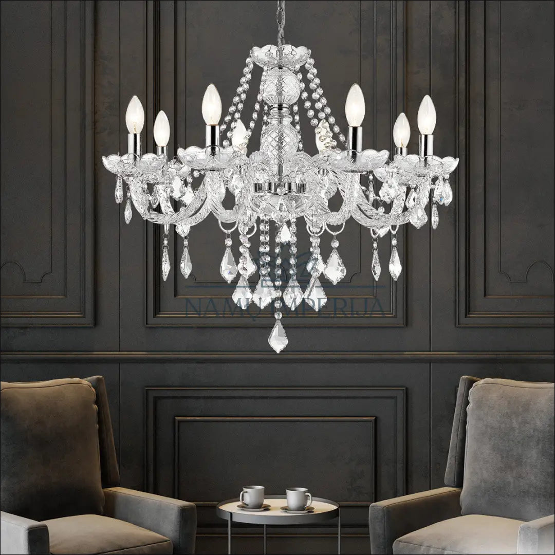 Pakabinamas šviestuvas DI10324 - €125 Save 50% 100-200, __label:Pristatymas 1-2 d.d., color-sidabrine, interjeras,