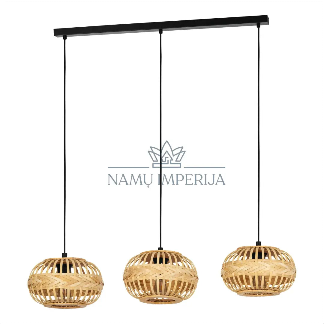 Pakabinamas šviestuvas DI10335 - €73 Save 50% 50-100, __label:Pristatymas 1-2 d.d., color-juoda, color-ruda, interjeras