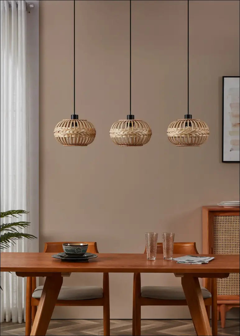 Pakabinamas šviestuvas DI10335 - €73 Save 50% 50-100, __label:Pristatymas 1-2 d.d., color-juoda, color-ruda, interjeras