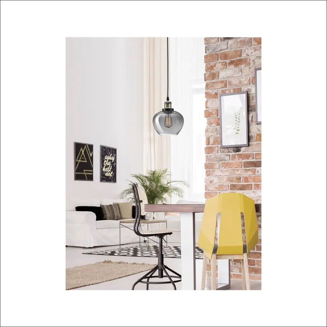 Pakabinamas šviestuvas DI10340 - €35 Save 55% 25-50, __label:Pristatymas 1-2 d.d., color-auksine, color-juoda,