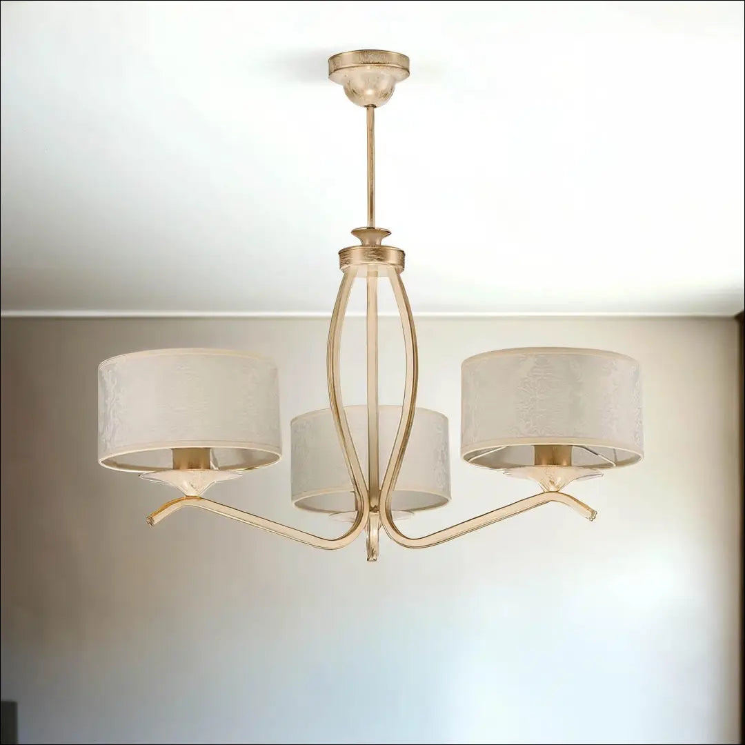 Pakabinamas šviestuvas DI10377 - €82 Save 55% 50-100, __label:Pristatymas 1-2 d.d., color-auksine, color-balta,