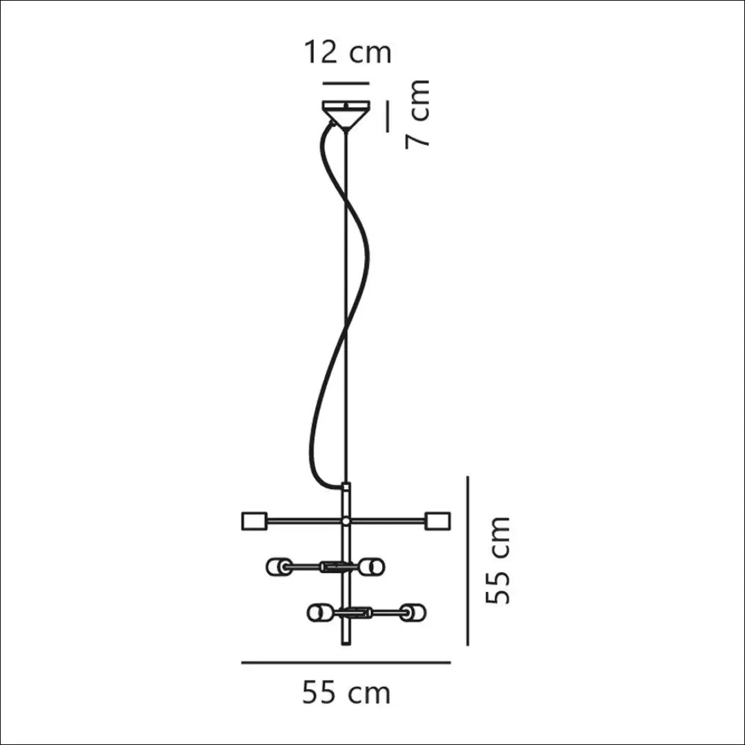 Pakabinamas šviestuvas DI10400 - €64 Save 55% 50-100, __label:Pristatymas 1-2 d.d., color-auksine, color-juoda,