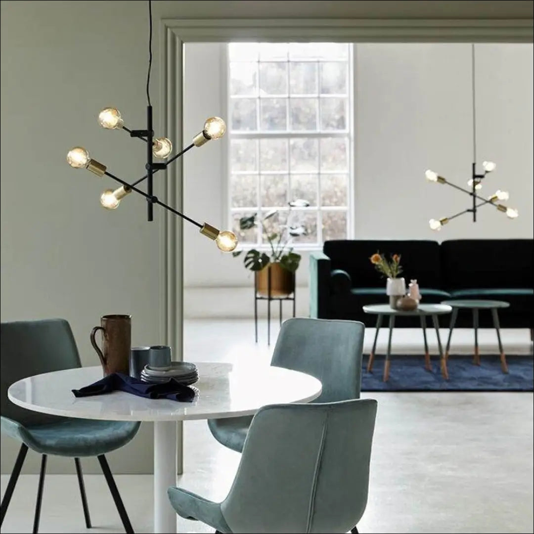 Pakabinamas šviestuvas DI10400 - €64 Save 55% 50-100, __label:Pristatymas 1-2 d.d., color-auksine, color-juoda,