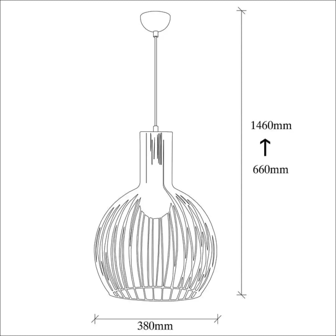 Pakabinamas šviestuvas DI10501 - €49 Save 50% 25-50, __label:Pristatymas 1-2 d.d., color-juoda, interjeras,