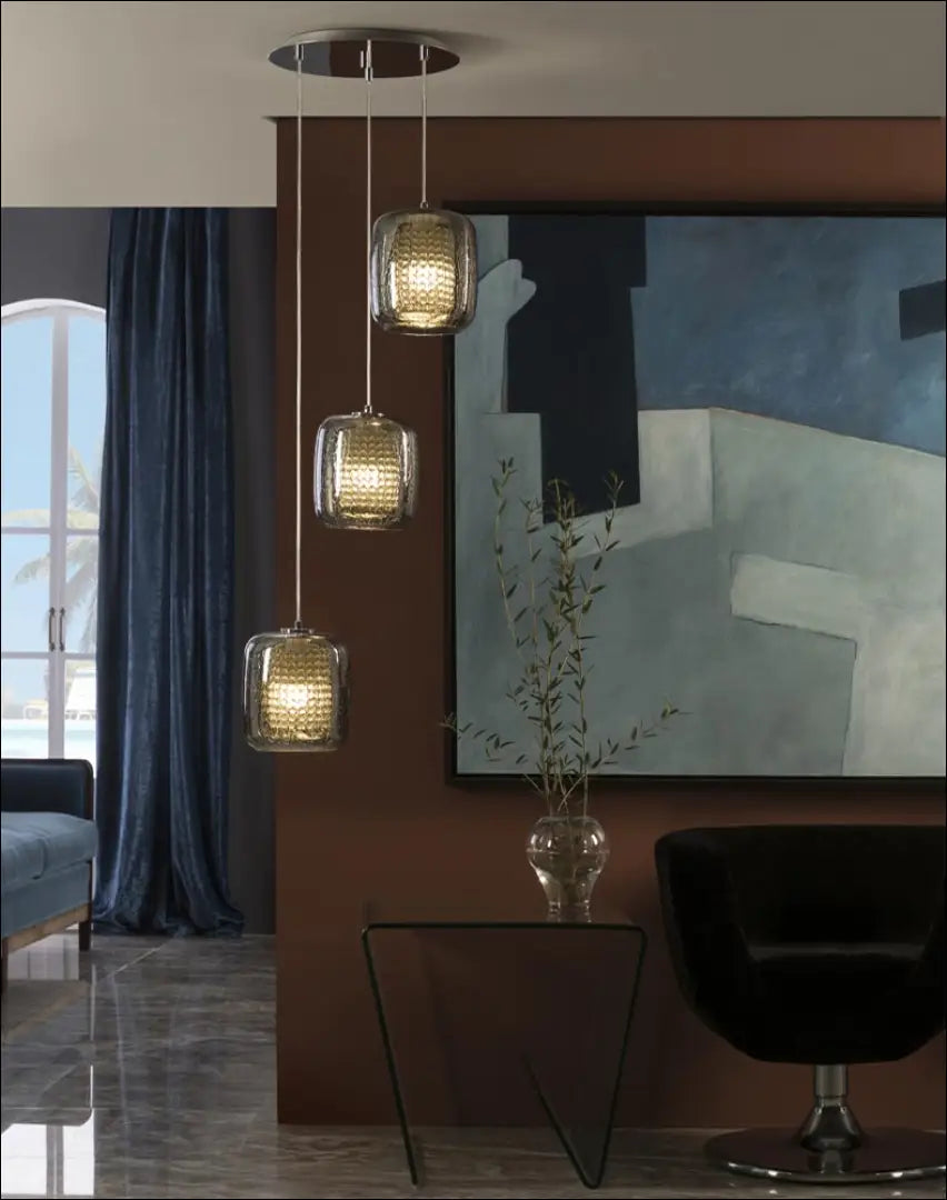 Pakabinamas šviestuvas DI10668 - €147 Save 50% 100-200, __label:Pristatymas 1-2 d.d., color-juoda, color-sidabrine,