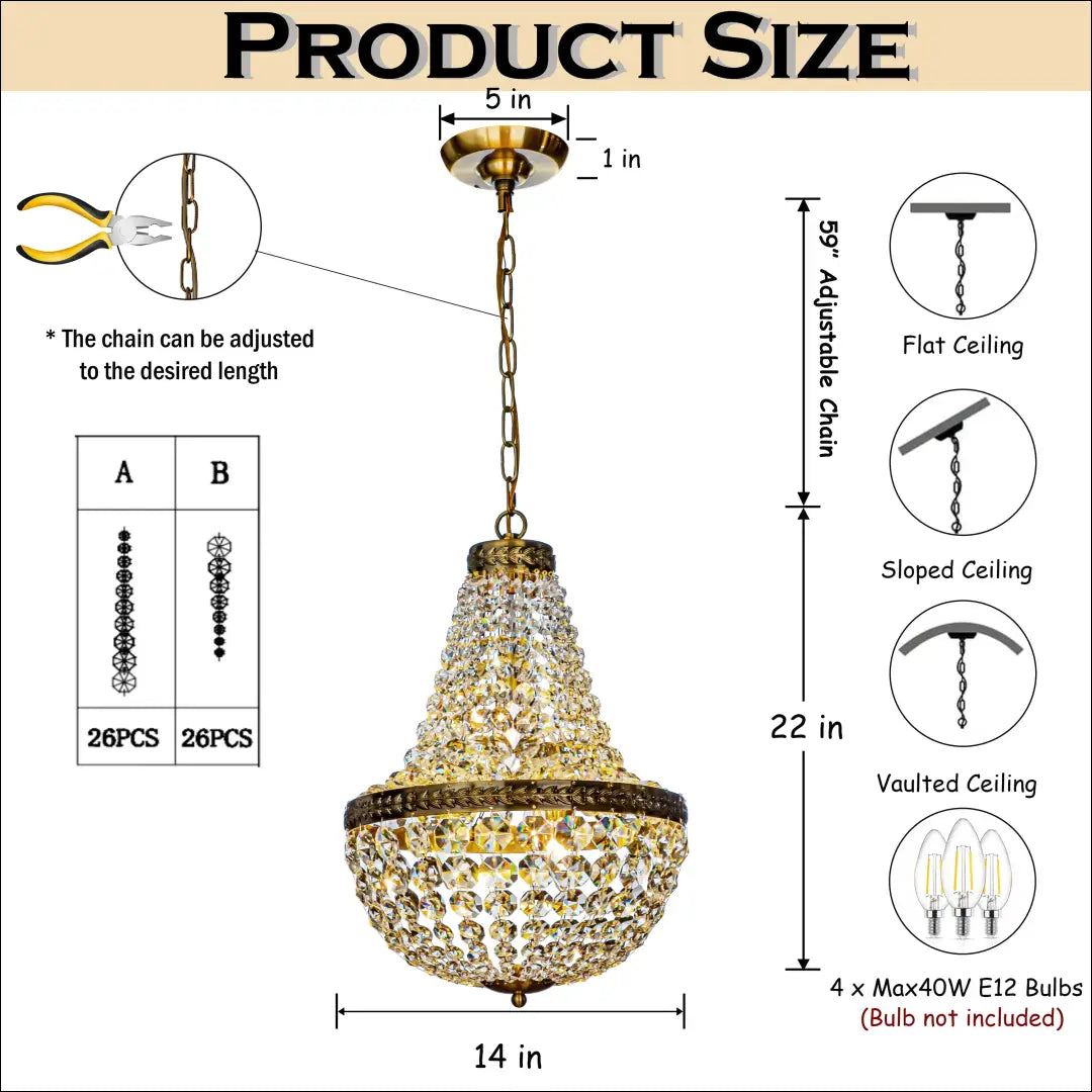 Pakabinamas šviestuvas DI10833 - €155 Save 50% 100-200, __label:Pristatymas 1-2 d.d., color-auksine, interjeras,