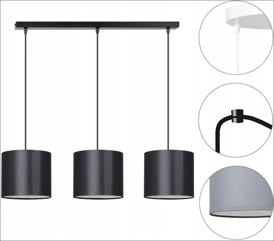 Pakabinamas šviestuvas DI11137 - €45 Save 50% 25-50, __label:Pristatymas 1-2 d.d., color-juoda, interjeras,