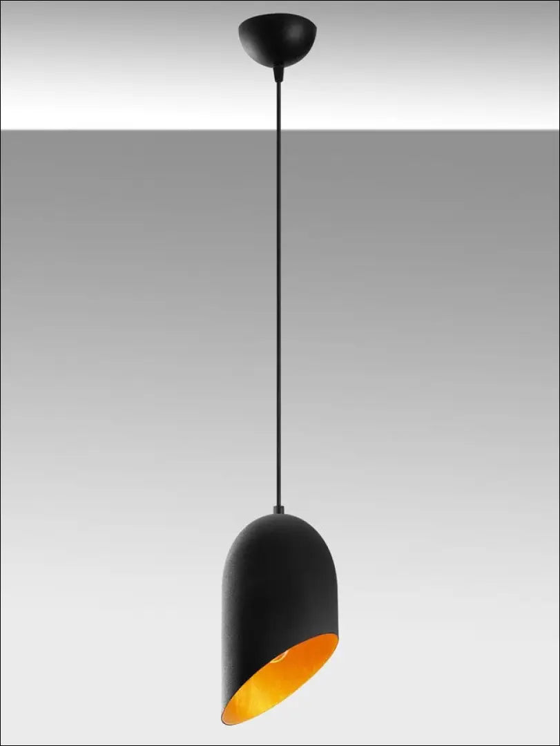 Pakabinamas šviestuvas DI11919 - €22 Save 50% __label:Pristatymas 1-2 d.d., color-auksine, color-juoda, interjeras,