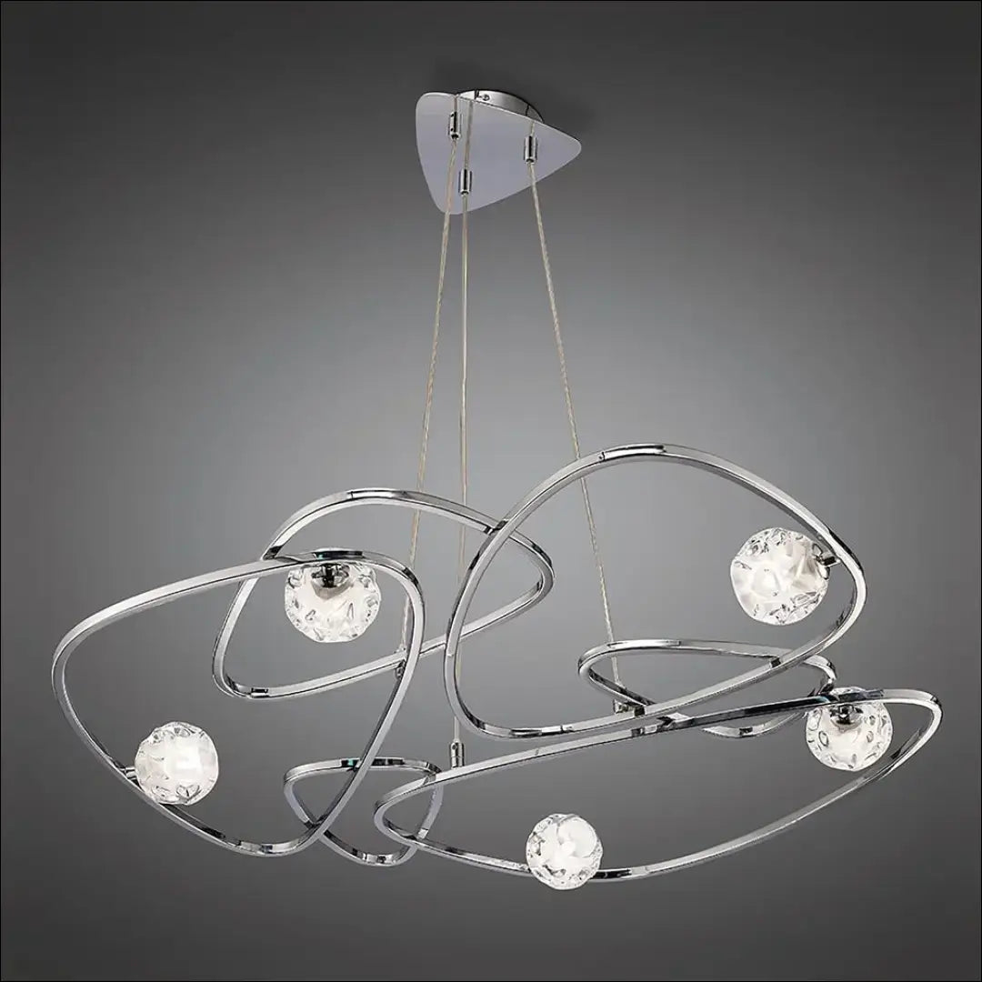 Pakabinamas šviestuvas DI11921 - €45 Save 90% 25-50, __label:Pristatymas 1-2 d.d., color-sidabrine, material-metalas,