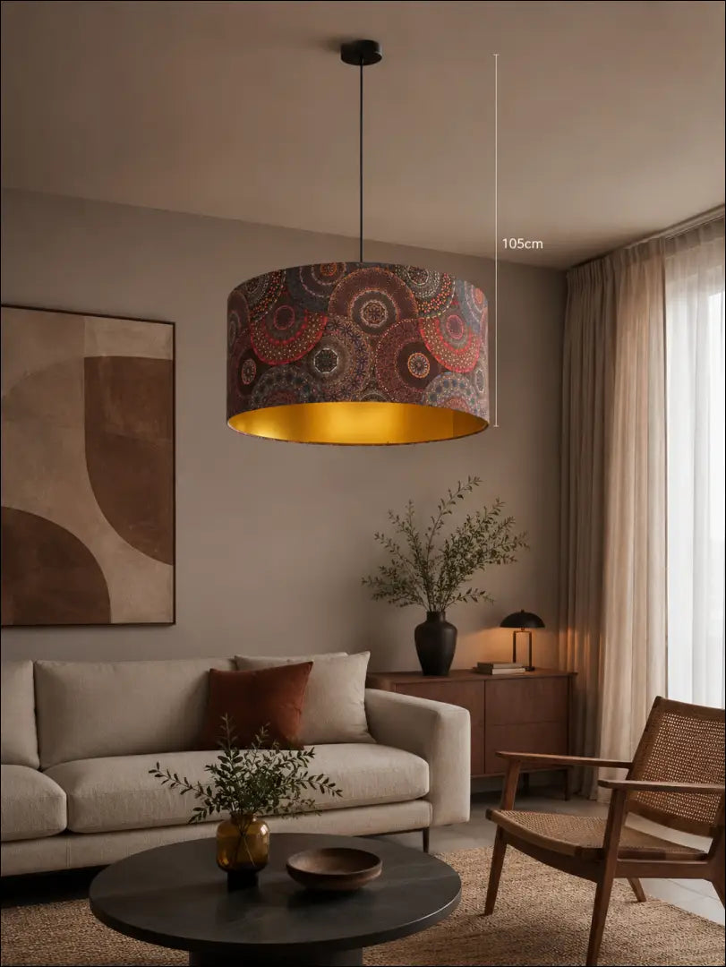 Pakabinamas šviestuvas DI11948 - €52 Save 50% 50-100, __label:Pristatymas 1-2 d.d., color-auksine, color-juoda,