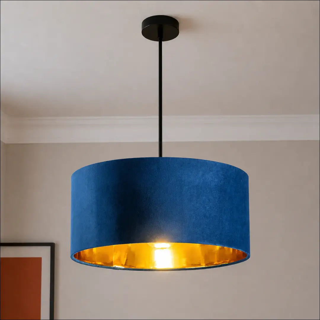 Pakabinamas šviestuvas DI12175 - €29 Save 50% 25-50, __label:Pristatymas 1-2 d.d., color-auksine, color-melyna,