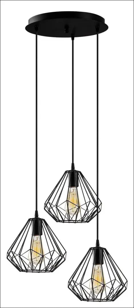 Pakabinamas šviestuvas DI12230 - €63 Save 50% 50-100, __label:Pristatymas 1-2 d.d., color-juoda, interjeras,