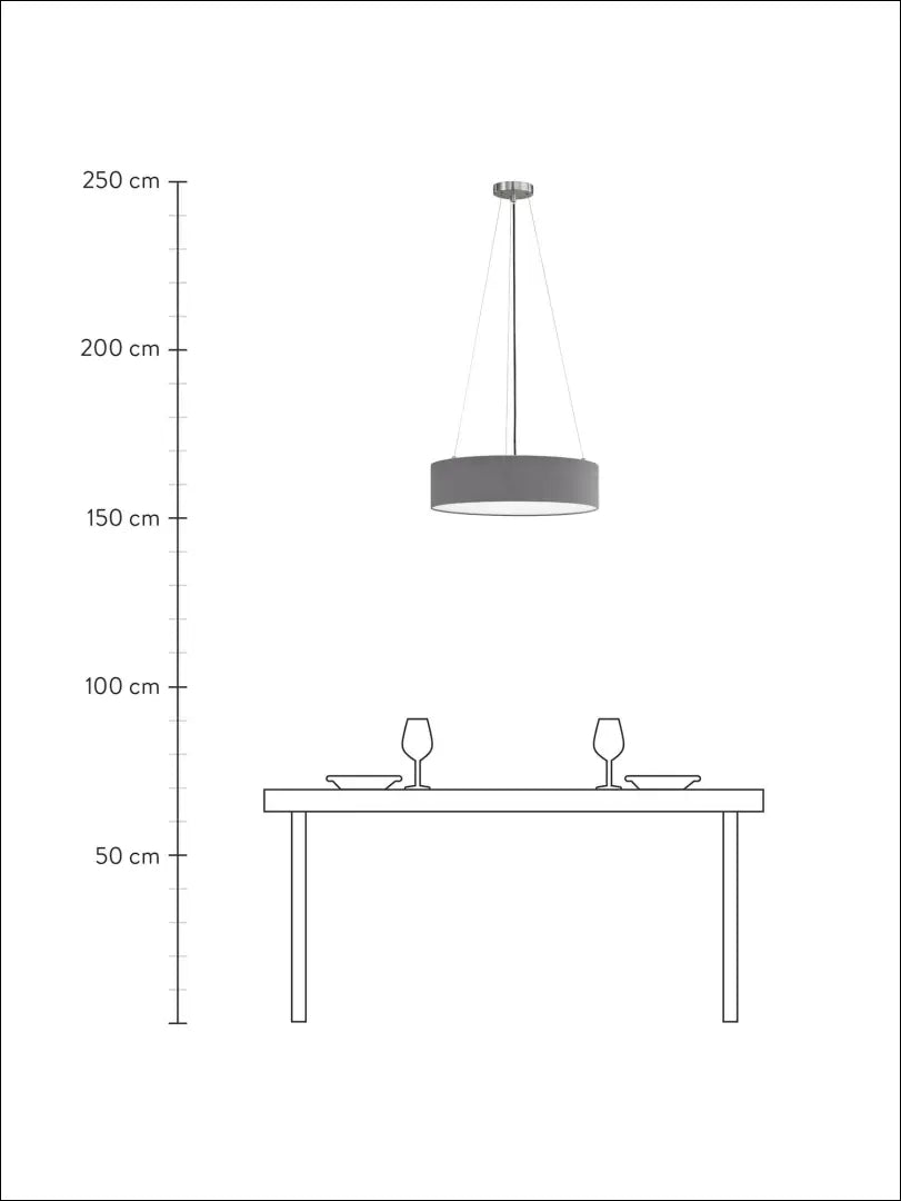 Pakabinamas šviestuvas DI2307 - €56 Save 70% 50-100, __label:Pristatymas 1-2 d.d., color-pilka, interjeras,