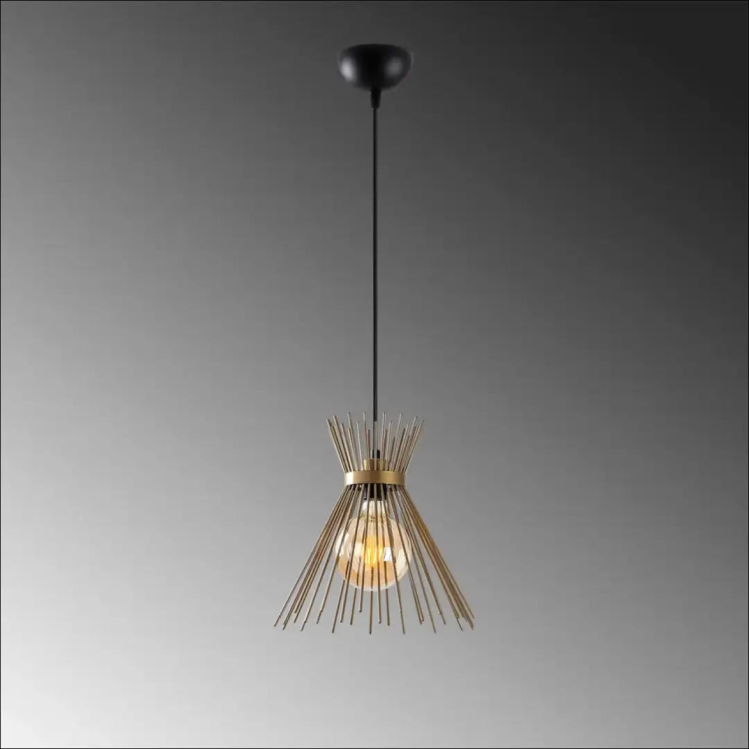 Pakabinamas šviestuvas DI5073 - €44 Save 60% 25-50, __label:Pristatymas 1-2 d.d., color-auksine, interjeras,