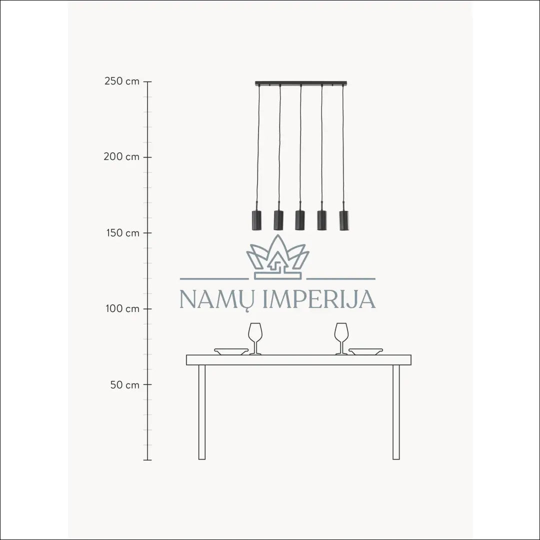 Pakabinamas šviestuvas DI6719 - €80 Save 50% 50-100, __label:Pristatymas 1-2 d.d., color-juoda, interjeras,