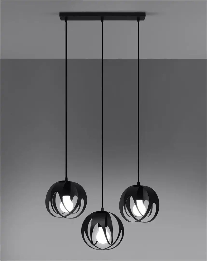 Pakabinamas šviestuvas DI6840 - €84 Save 65% 50-100, __label:Pristatymas 1-2 d.d., color-juoda, interjeras,