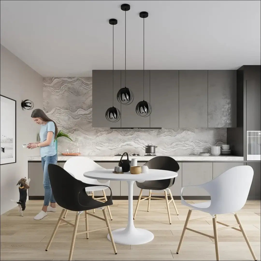 Pakabinamas šviestuvas DI6840 - €84 Save 65% 50-100, __label:Pristatymas 1-2 d.d., color-juoda, interjeras,