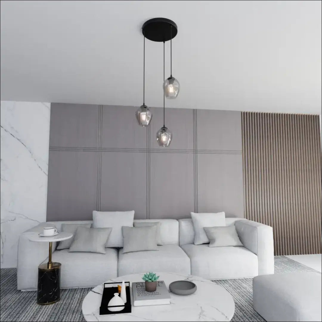 Pakabinamas šviestuvas DI7981 - €60 Save 60% 50-100, __label:Pristatymas 1-2 d.d., color-juoda, color-pilka, interjeras