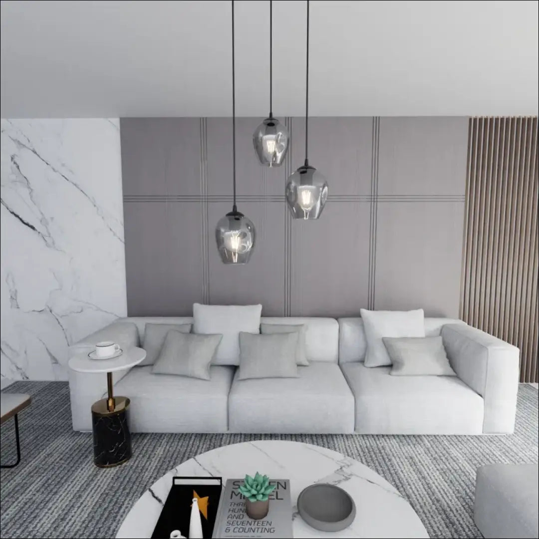 Pakabinamas šviestuvas DI7981 - €60 Save 60% 50-100, __label:Pristatymas 1-2 d.d., color-juoda, color-pilka, interjeras