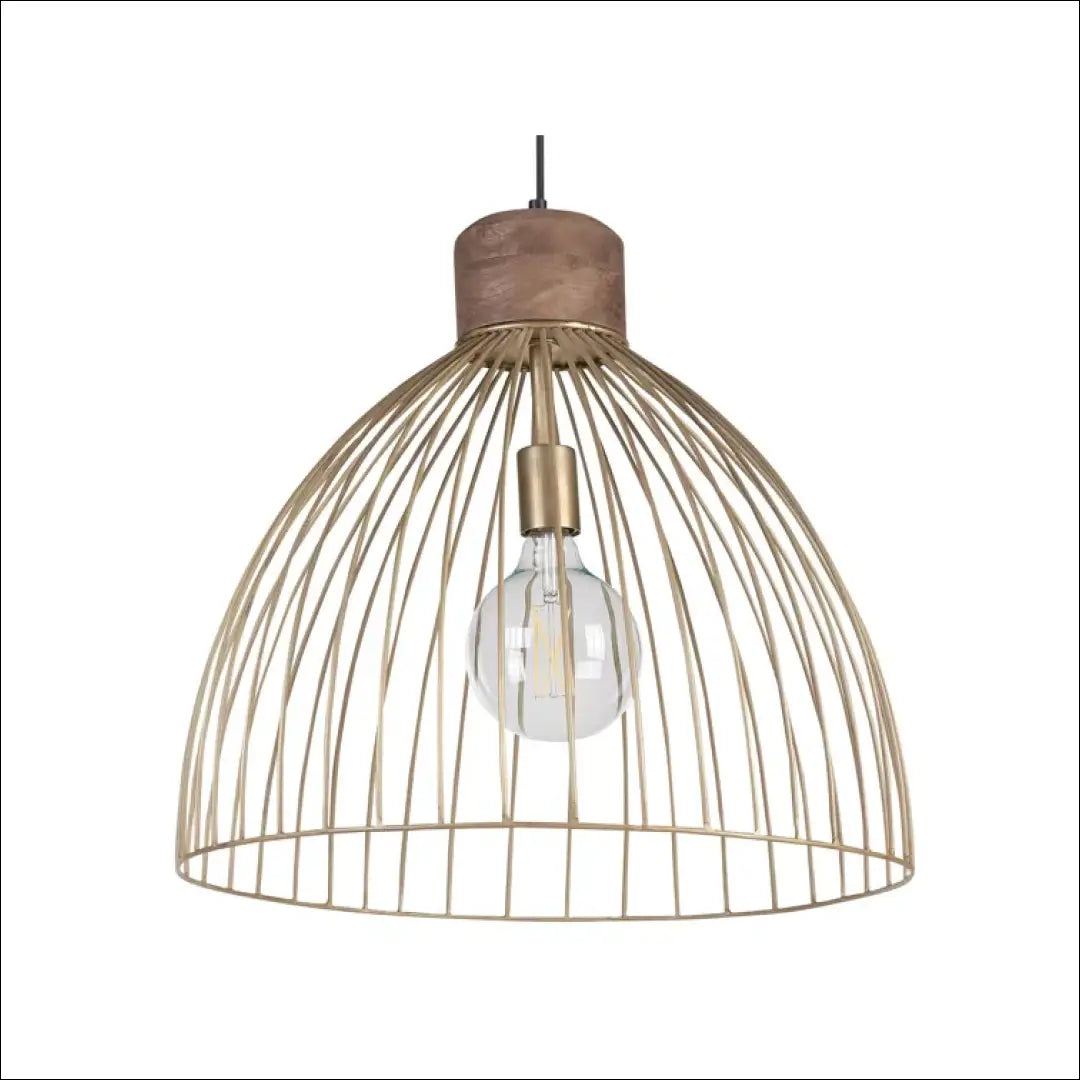 Pakabinamas šviestuvas DI8008 - €46 Save 60% 25-50, __label:Pristatymas 1-2 d.d., color-auksine, color-ruda, interjeras