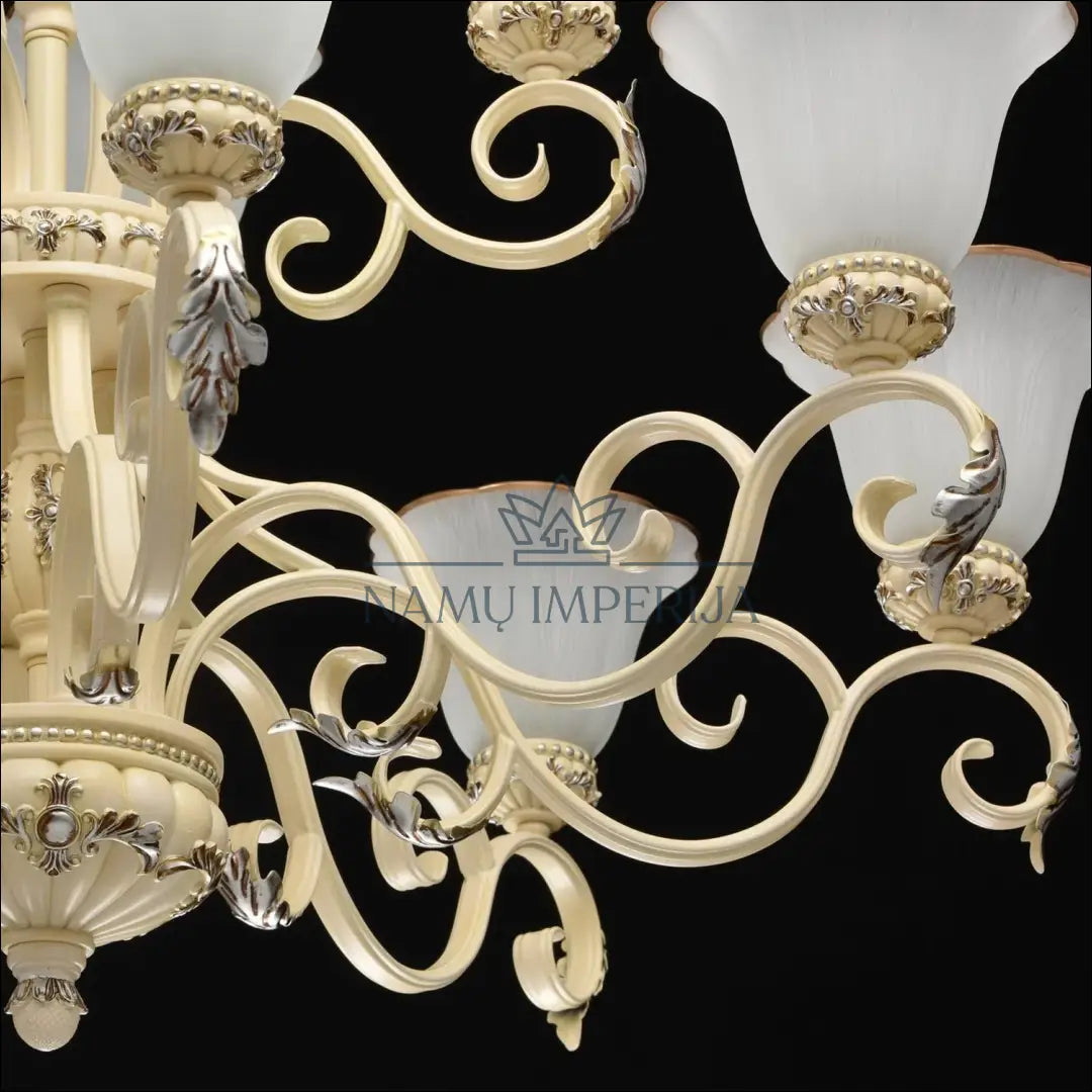 Pakabinamas šviestuvas DI8769 - €550 Save 50% __label:Pristatymas 1-2 d.d., color-auksine, color-kremas, interjeras,