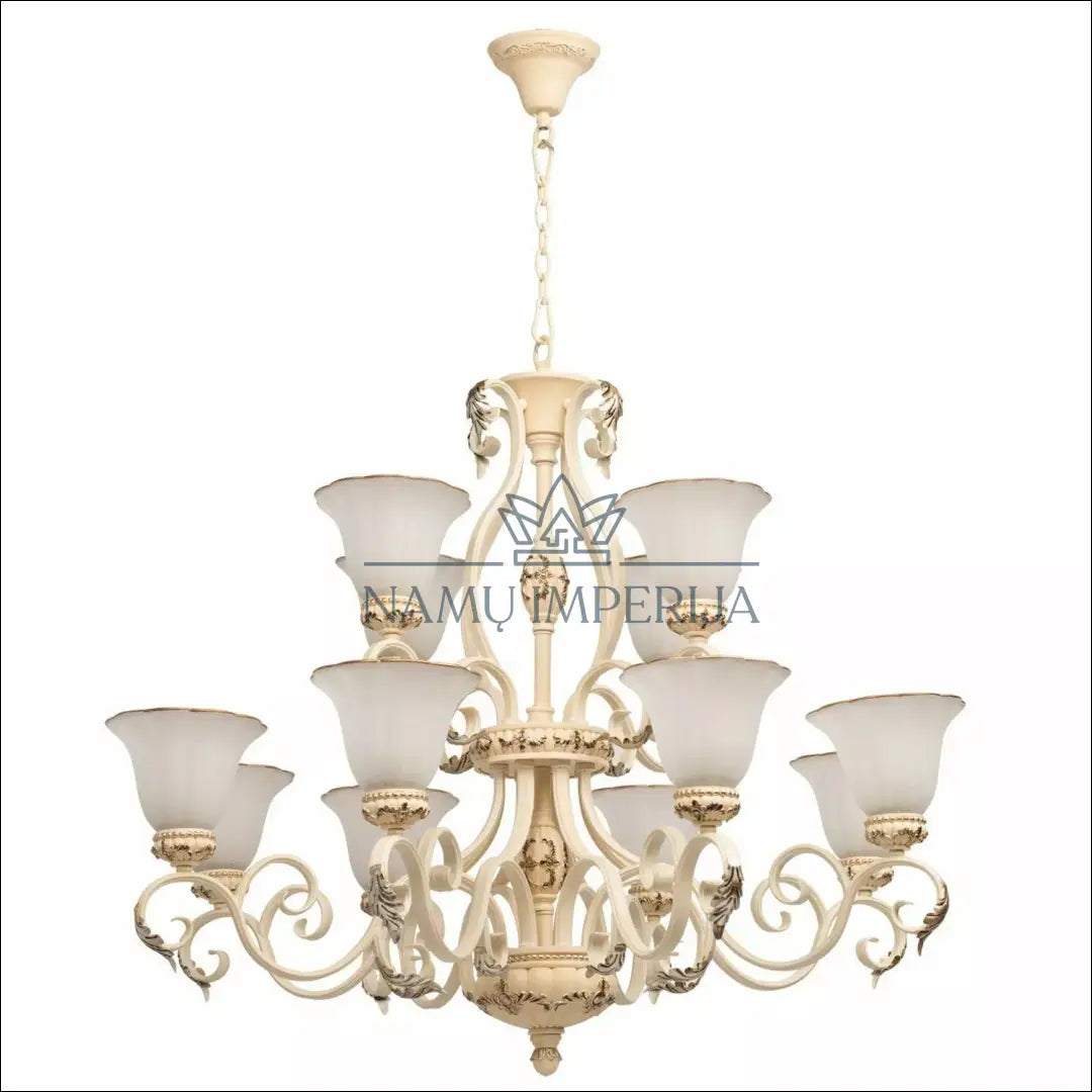 Pakabinamas šviestuvas DI8769 - €550 Save 50% __label:Pristatymas 1-2 d.d., color-auksine, color-kremas, interjeras,