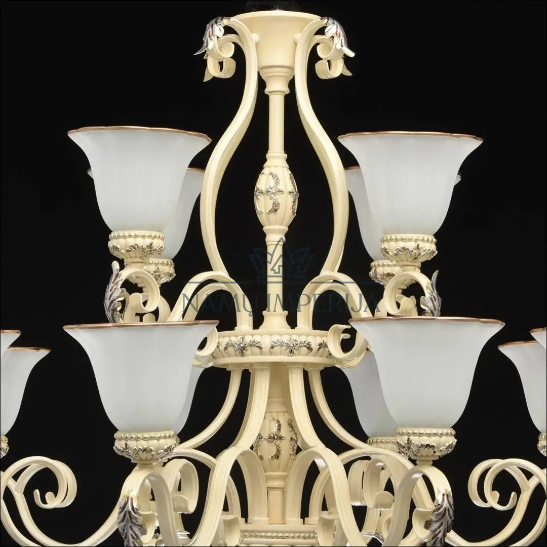Pakabinamas šviestuvas DI8769 - €550 Save 50% __label:Pristatymas 1-2 d.d., color-auksine, color-kremas, interjeras,