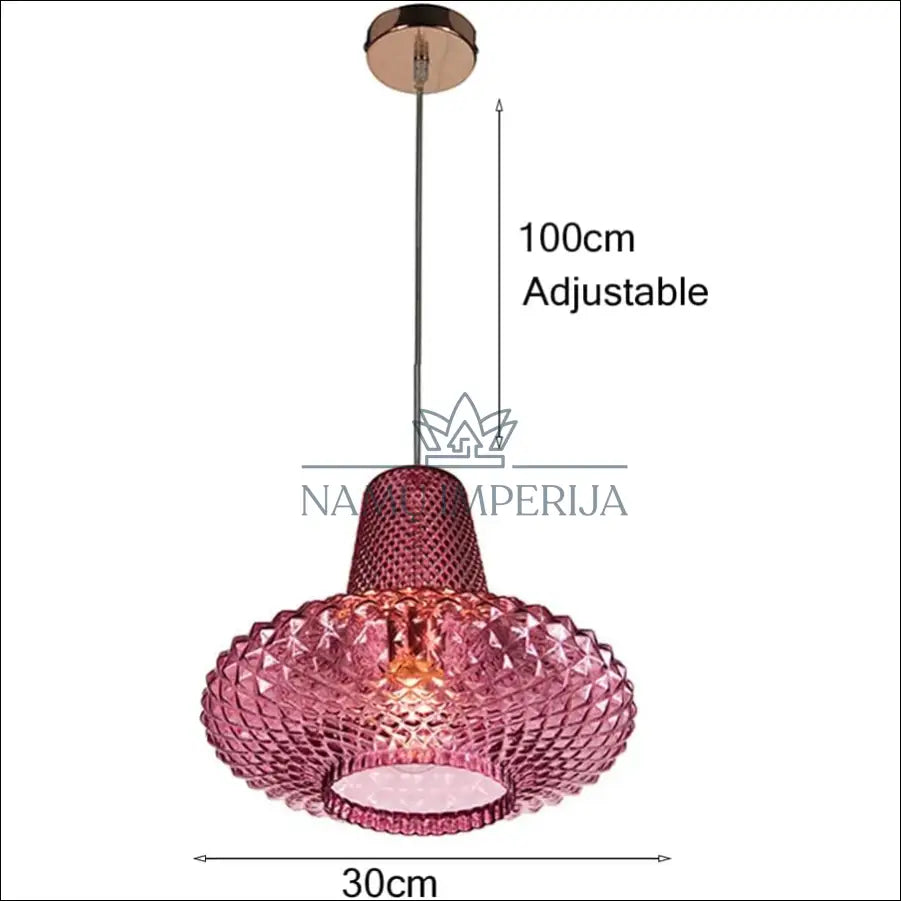 Pakabinamas šviestuvas DI9097 - €113 Save 50% 100-200, __label:Pristatymas 1-2 d.d., color-rozine, interjeras,
