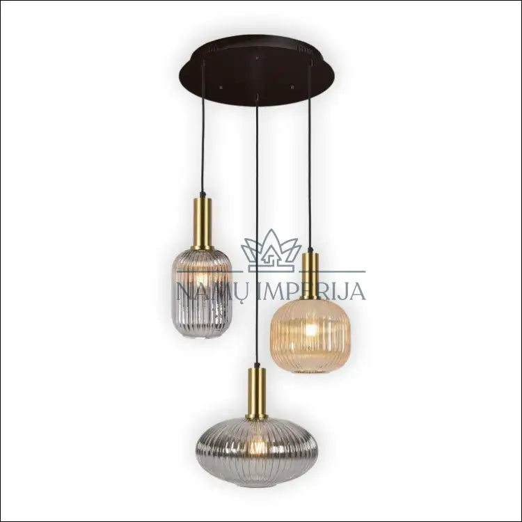 Pakabinamas šviestuvas DI9194 - €92 Save 50% 50-100, __label:Pristatymas 1-2 d.d., color-auksine, color-juoda,