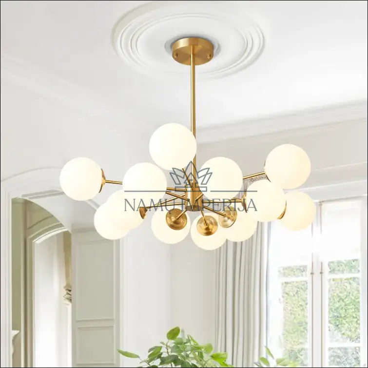 Pakabinamas šviestuvas DI9252 - €125 Save 50% 100-200, __label:Pristatymas 1-2 d.d., color-auksine, color-balta,