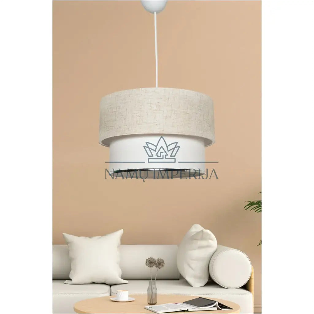 Pakabinamas šviestuvas DI9440 - €16 Save 60% __label:Pristatymas 1-2 d.d., color-balta, color-kremas, interjeras,