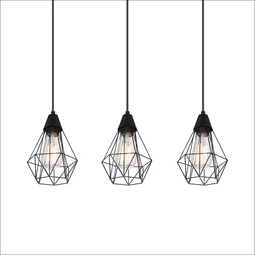 Pakabinamas šviestuvas DI9804 - €28 Save 55% 25-50, __label:Pristatymas 1-2 d.d., color-juoda, interjeras,